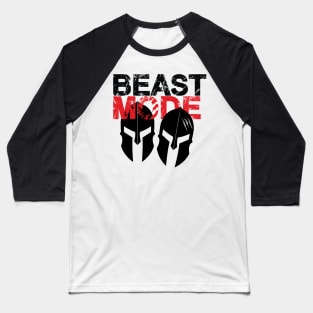 Beast Mode Spartan Baseball T-Shirt